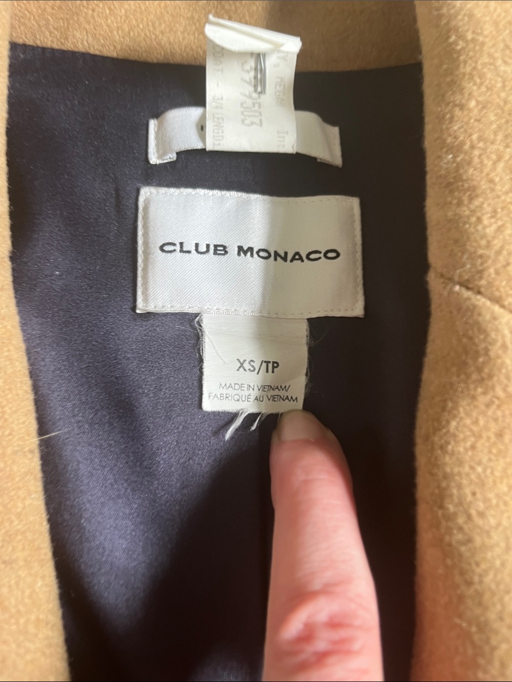 Club Monaco wool jacket - Picture 3 of 10